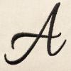imageDALIX Womens Natural Tote Bag Shoulder Bags Brown With Monogram Letter A  ZA