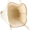 imageDALIX Womens Natural Tote Bag Shoulder Bags Brown With Monogram Letter A  ZC