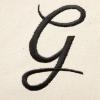 imageDALIX Womens Natural Tote Bag Shoulder Bags Brown With Monogram Letter A  ZG