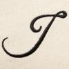 imageDALIX Womens Natural Tote Bag Shoulder Bags Brown With Monogram Letter A  ZJ
