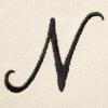 imageDALIX Womens Natural Tote Bag Shoulder Bags Brown With Monogram Letter A  ZN