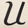 imageDALIX Womens Natural Tote Bag Shoulder Bags Brown With Monogram Letter A  ZU