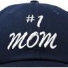 imageDALIX 1 Mom Hat Number One Embroidered Baseball CapNavy Blue