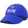 imageDALIX 1 Mom Hat Number One Embroidered Baseball CapRoyal Blue