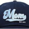 imageDALIX Embroidered Varsity Mom Cotton Dad Hat Women College GiftNavy Blue