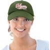 imageDALIX Embroidered Varsity Mom Cotton Dad Hat Women College GiftOlive