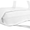 imageDALIX Large Canvas Tote Bag for Women Work Bag Beach Totes Monogrammed White A  ZT