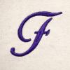 imageDALIX Womens Canvas Tote Bag Shoulder Bags Open Top Purple Monogram AZF