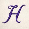 imageDALIX Womens Canvas Tote Bag Shoulder Bags Open Top Purple Monogram AZH