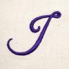 imageDALIX Womens Canvas Tote Bag Shoulder Bags Open Top Purple Monogram AZJ