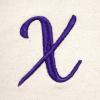 imageDALIX Womens Canvas Tote Bag Shoulder Bags Open Top Purple Monogram AZX