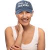 imageDALIX Worlds Best Grandma Hat Gift Washed Cotton Cap GiftWashed Denim Navy Blue