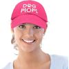 imageDALIX Dog Mom Baseball Cap Womens Hats Dad HatHot Pink