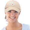 imageDALIX Dog Mom Baseball Cap Womens Hats Dad HatKhaki