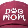 imageDALIX Dog Mom Baseball Cap Womens Hats Dad HatMaroon