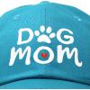 imageDALIX Dog Mom Baseball Cap Womens Hats Dad HatTeal