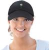 imageDALIX Embroidered Daisy Dad Cap Cotton Baseball Hat WomenBlack