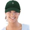 imageDALIX Embroidered Daisy Dad Cap Cotton Baseball Hat WomenDark Green
