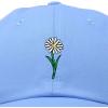 imageDALIX Embroidered Daisy Dad Cap Cotton Baseball Hat WomenLight Blue