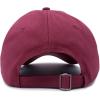 imageDALIX Embroidered Daisy Dad Cap Cotton Baseball Hat WomenMaroon