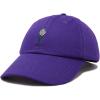 imageDALIX Embroidered Daisy Dad Cap Cotton Baseball Hat WomenPurple