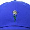 imageDALIX Embroidered Daisy Dad Cap Cotton Baseball Hat WomenRoyal Blue