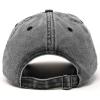 imageDALIX Embroidered Daisy Dad Cap Cotton Baseball Hat WomenWashed Black