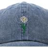 imageDALIX Embroidered Daisy Dad Cap Cotton Baseball Hat WomenWashed Navy Blue
