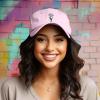 imageDALIX Embroidered Daisy Dad Cap Cotton Baseball Hat WomenWashed Pink