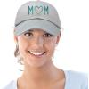 imageDALIX Embroidered Heart Mom Cotton Dad Hat Women GiftGray
