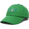 imageDALIX Embroidered Heart Mom Cotton Dad Hat Women GiftKelly Green