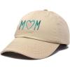 imageDALIX Embroidered Heart Mom Cotton Dad Hat Women GiftKhaki