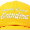 imageDALIX Worlds Cutest Grandma Hat Gift Embroidered Cotton CapGold