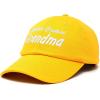 imageDALIX Worlds Cutest Grandma Hat Gift Embroidered Cotton CapGold