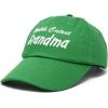 imageDALIX Worlds Cutest Grandma Hat Gift Embroidered Cotton CapKelly Green