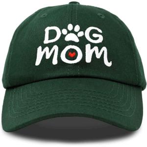 imageDALIX Dog Mom Baseball Cap Womens Hats Dad HatDark Green