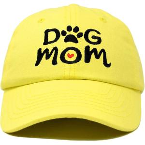 imageDALIX Dog Mom Baseball Cap Womens Hats Dad HatMinion Yellow