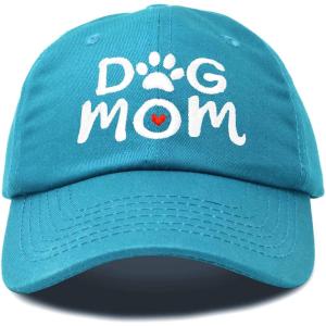 imageDALIX Dog Mom Baseball Cap Womens Hats Dad HatTeal