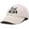 imageDALIX Best Mom Baseball Cap Womens Dad Hats Adjustable Mothers Day HatBeige