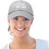 imageDALIX Best Mom Baseball Cap Womens Dad Hats Adjustable Mothers Day HatGray
