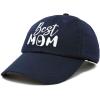 imageDALIX Best Mom Baseball Cap Womens Dad Hats Adjustable Mothers Day HatNavy Blue