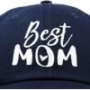 imageDALIX Best Mom Baseball Cap Womens Dad Hats Adjustable Mothers Day HatNavy Blue