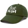 imageDALIX Best Mom Baseball Cap Womens Dad Hats Adjustable Mothers Day HatOlive