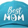 imageDALIX Best Mom Baseball Cap Womens Dad Hats Adjustable Mothers Day HatTeal