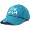 imageDALIX Best Mom Baseball Cap Womens Dad Hats Adjustable Mothers Day HatTeal