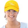 imageDALIX Embroidered Best Mom Daisy Cotton Dad Hat Women GiftGold