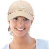 imageDALIX Embroidered Best Mom Daisy Cotton Dad Hat Women GiftKhaki