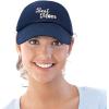 imageDALIX Embroidered Best Mom Daisy Cotton Dad Hat Women GiftNavy Blue