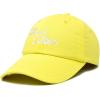 imageDALIX Embroidered Best Mom Daisy Cotton Dad Hat Women GiftYellow
