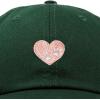 imageDALIX Embroidered Paws Mom Cotton Dad Hat Women GiftDark Green
